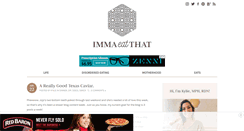 Desktop Screenshot of immaeatthat.com